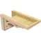 Ekena Millwork 9"W x 18"D x 9"H Wide Sheridan Rough Cedar Woodgrain TimberThane Corbel, Primed Tan CORUR09X18X09SHERCPR - alternate 3